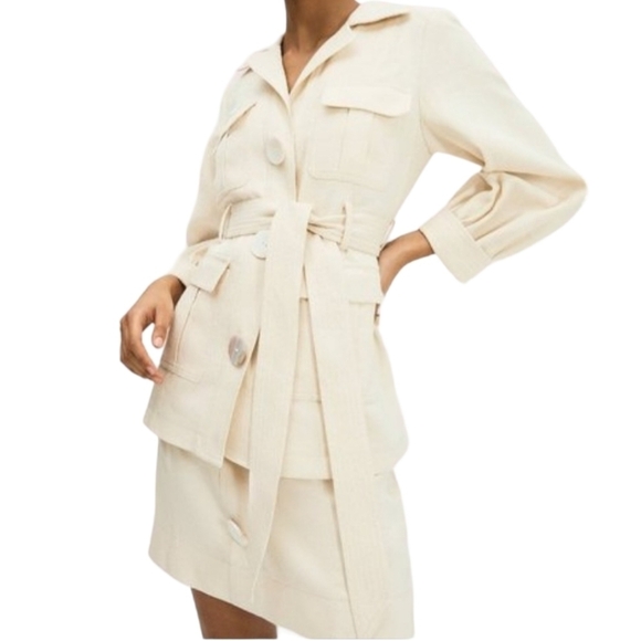 Kate Spade Luxe Twill Jacket Size 14 New - Picture 1 of 14